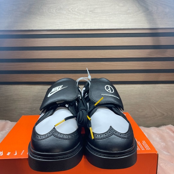 Men's Nike Kwondo 1 x Peaceminusone Panda Sneakers DH2482-101 Size 12 - Picture 3 of 5